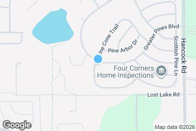 Map image of the property - 14434 Pine Cone Trl
