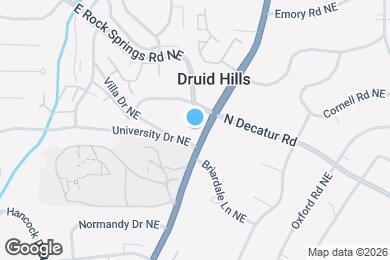 Map image of the property - 1300 - 1312 Briarcliff Road