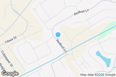 Map image of the property - 820 Redbud Ln