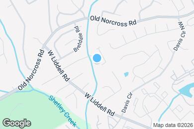 Map image of the property - 2250 Berkeley Creek Ct