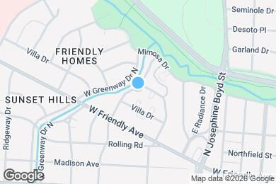 Map image of the property - 516 N Tremont Dr