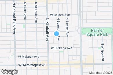Map image of the property - 2136 N Spaulding Ave