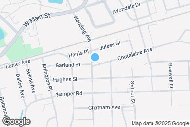 Map image of the property - 245 & 247 Wooding Ave