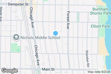 Map image of the property - 932.5 Judson Ave