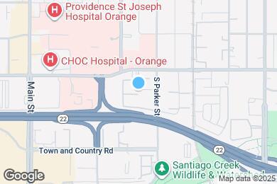 Map image of the property - 700 W La Veta Ave