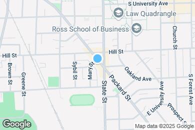 Map image of the property - 618 Packard St