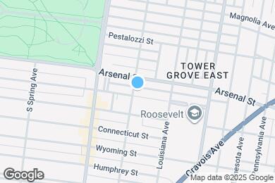 Map image of the property - 3455 Hartford St