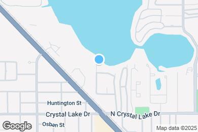 Map image of the property - 1836 N Crystal Lake Dr