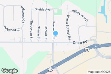 Map image of the property - 1230 Kewaunee St