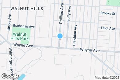 Map image of the property - 1410 1/2 Phillips Ave