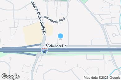Map image of the property - 1850 Cotillion Dr