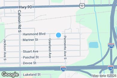 Map image of the property - 7835 Mariner St