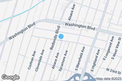 Map image of the property - 5137 1/2 W 21st St