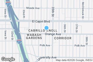 Map image of the property - 4224 Swift Ave