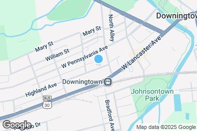 Map image of the property - 215 Highland Ave