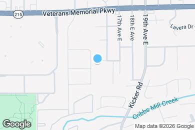Map image of the property - 1503 18th E St