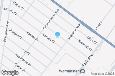 Map image of the property - 340 Maple St