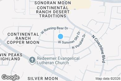 Map image of the property - 7640 W Summer Sky Dr