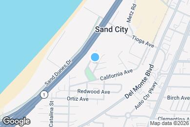 Map image of the property - 1869 Ocean View Ave