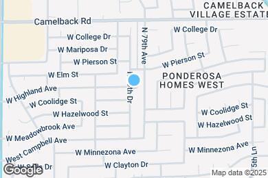 Map image of the property - 4651 N 79th Dr