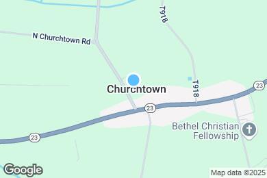 Map image of the property - 108 N Churchtown Rd