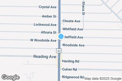 Map image of the property - 2066 South Park Ave