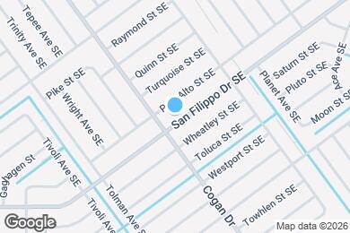 Map image of the property - 2420 San Filippo Dr SE