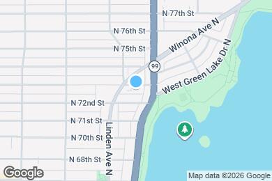 Map image of the property - 911 N 73rd St