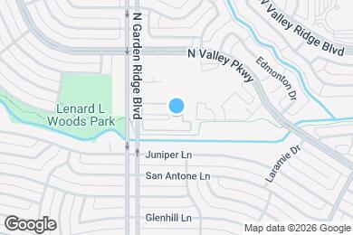 Map image of the property - Haven at Lewisville Lake