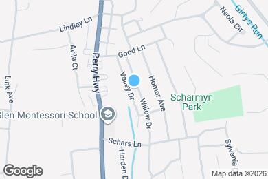 Map image of the property - 1015 Willow Dr
