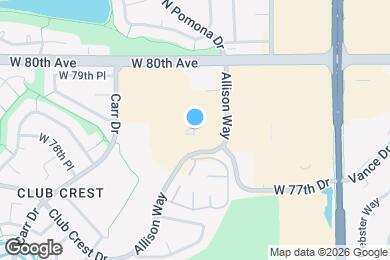 Map image of the property - 7899 Allison Way