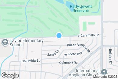 Map image of the property - 1311 E Caramillo St