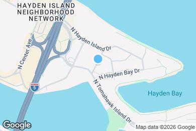 Map image of the property - 12002 N Jantzen Beach Ave