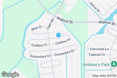 Map image of the property - 712 Caribou Dr