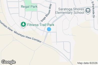 Map image of the property - 439 N Hl Vw Dr