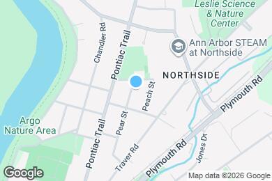 Map image of the property - 1622 Pear St