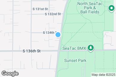 Map image of the property - 13421 Des Moines Memorial Dr S