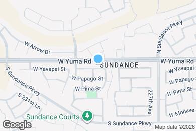 Map image of the property - 22938 W Yavapai St