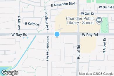 Map image of the property - 5163 W Megan St