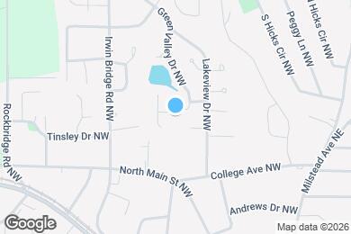 Map image of the property - 990 Green Valley Dr NW