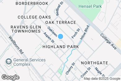 Map image of the property - 4304 Oaklawn St