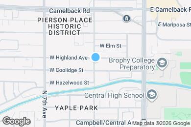 Map image of the property - 4639 N 3rd Ave
