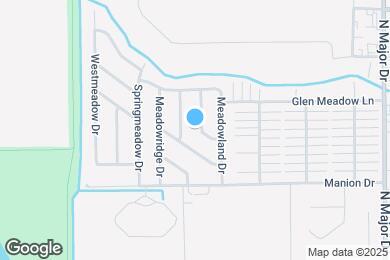 Map image of the property - 1117 Briarmeadow Dr