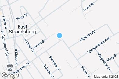 Map image of the property - 244 Analomink St