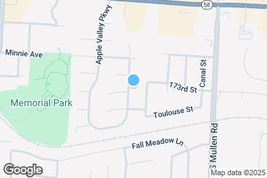 Map image of the property - 215 Apple Blossom Ln