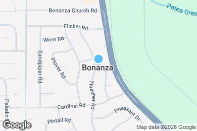 Map image of the property - 10616 Thrasher Rd