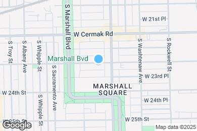 Map image of the property - 2827 W 23rd St