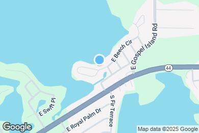 Map image of the property - 9335 E Beech Cir