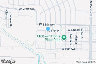 Map image of the property - 2230 W 67th Pl