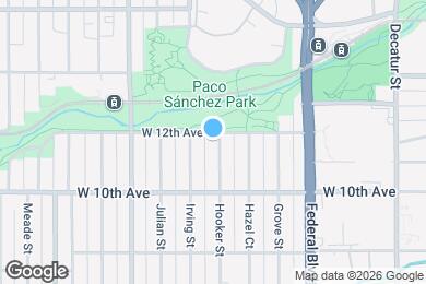 Map image of the property - 1083 Hooker St